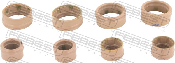 Anello di tenuta, linea del condizionatore - 24400-004-KIT FEBEST