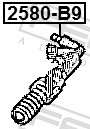 Slave Cylinder, clutch - 2580-B9 FEBEST