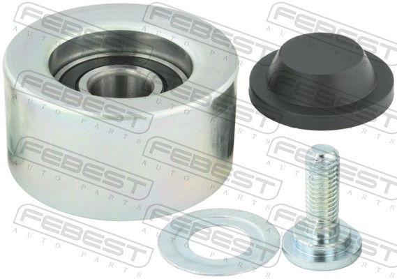 Tensioner Pulley, V-ribbed belt - 2987-RRSII FEBEST