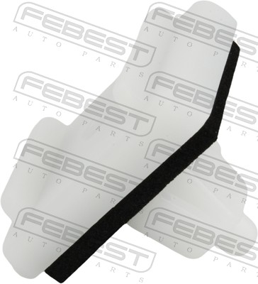 Clip, Fregio/Modanatura protettiva - 88570-012 FEBEST