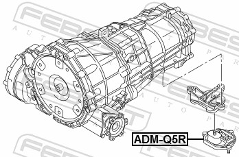 Mounting, automatic transmission - ADM-Q5R FEBEST