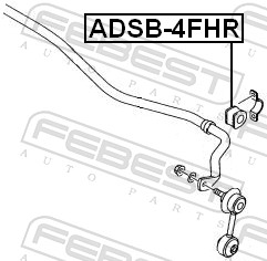 Stabiliser Mounting - ADSB-4FHR FEBEST