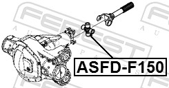 Joint, propshaft - ASFD-F150 FEBEST