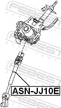 Steering Shaft - ASN-JJ10E FEBEST