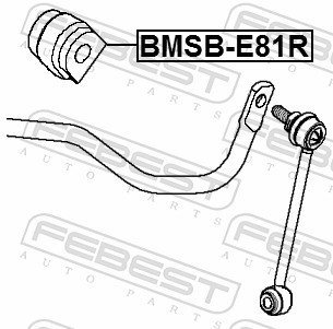 Supporto, Stabilizzatore - BMSB-E81R FEBEST