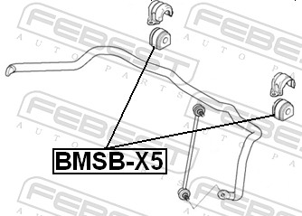 Stabiliser Mounting - BMSB-X5 FEBEST
