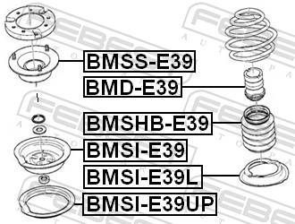 Spring Cap - BMSI-E39 FEBEST