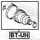 Bellow, drive shaft - BT-UN FEBEST