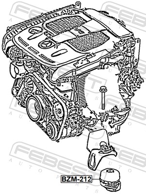 Engine Mounting - BZM-212 FEBEST