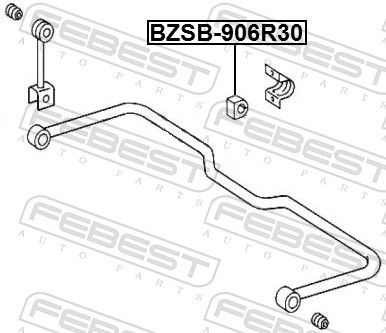 Stabiliser Mounting - BZSB-906R30 FEBEST