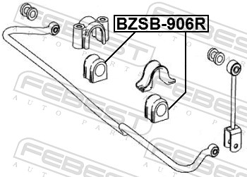 Stabiliser Mounting - BZSB-906R FEBEST