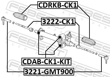 Подвеска, рулевое управление - CDAB-CK1-KIT FEBEST