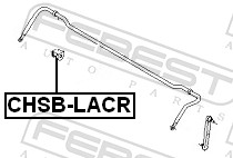 Supporto, Stabilizzatore - CHSB-LACR FEBEST