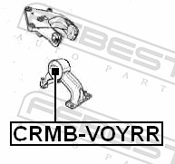 Engine Mounting - CRMB-VOYRR FEBEST
