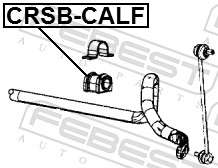 Stabiliser Mounting - CRSB-CALF FEBEST