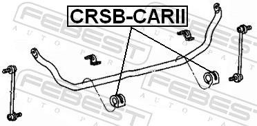 Stabiliser Mounting - CRSB-CARII FEBEST