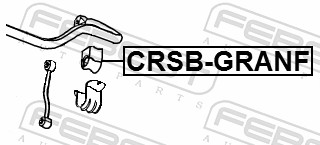 Stabiliser Mounting - CRSB-GRANF FEBEST
