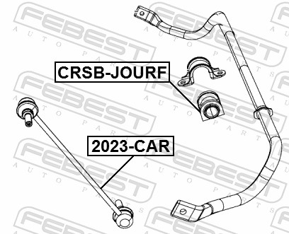 Stabiliser Mounting - CRSB-JOURF FEBEST