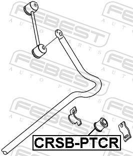 Stabiliser Mounting - CRSB-PTCR FEBEST