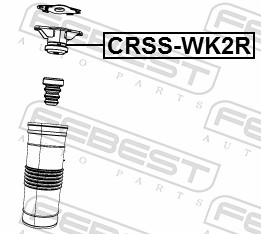 Top Strut Mounting - CRSS-WK2R FEBEST