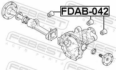 Опора, дифференциал - FDAB-042 FEBEST