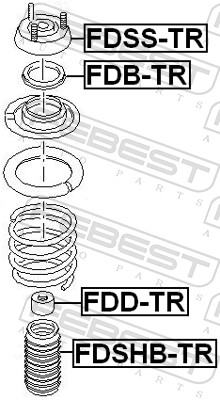 Буфер, амортизация - FDD-TR FEBEST