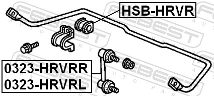 Stabiliser Mounting - HSB-HRVR FEBEST