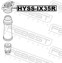 Top Strut Mounting - HYSS-IX35R FEBEST