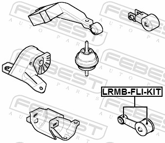 Engine Mounting - LRMB-FLI-KIT FEBEST