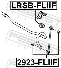 Supporto, Stabilizzatore - LRSB-FLIIF FEBEST