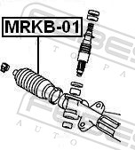 Bellow, steering - MRKB-01 FEBEST
