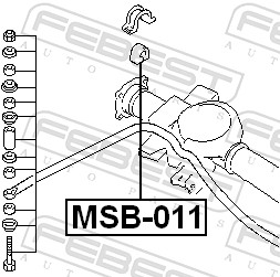 Stabiliser Mounting - MSB-011 FEBEST