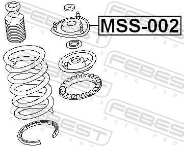 Top Strut Mounting - MSS-002 FEBEST