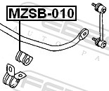 Stabiliser Mounting - MZSB-010 FEBEST