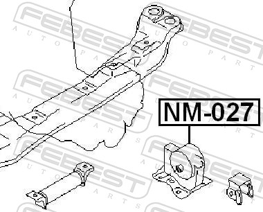 Engine Mounting - NM-027 FEBEST