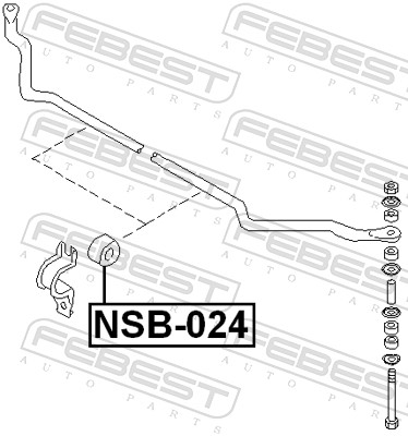 Stabiliser Mounting - NSB-024 FEBEST