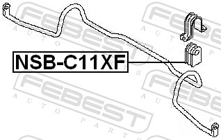 Stabiliser Mounting - NSB-C11XF FEBEST