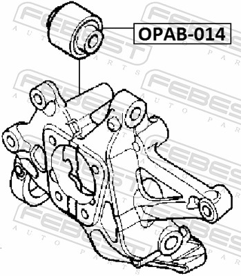 Supporto, Braccio oscillante - OPAB-014 FEBEST