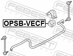 Supporto, Stabilizzatore - OPSB-VECF FEBEST