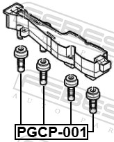 Plug, coil - PGCP-001 FEBEST
