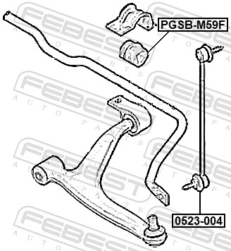 Stabiliser Mounting - PGSB-M59F FEBEST