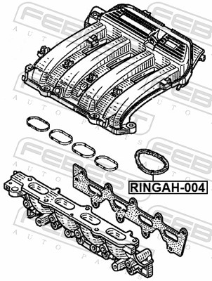 Seal, throttle body - RINGAH-004 FEBEST