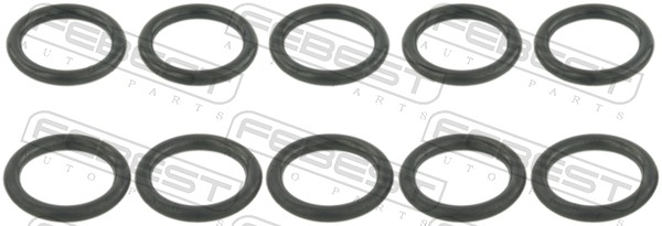 tarpiklis, aušinimo skysčio flanšas - RINGWH-007-PCS10 FEBEST