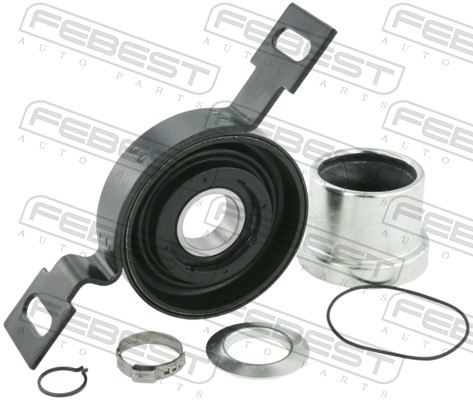 Bearing, propshaft centre bearing - RNCB-DUST FEBEST