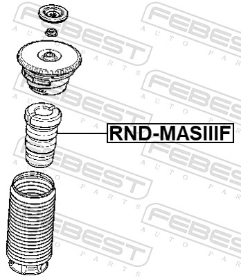Tampone paracolpo, Sospensione - RND-MASIIIF FEBEST
