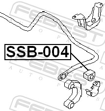 Stabiliser Mounting - SSB-004 FEBEST