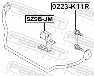 Stabiliser Mounting - SZSB-JM FEBEST