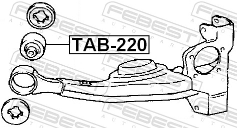 Подвеска, рулевое управление - TAB-220 FEBEST