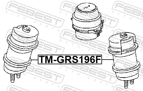 Engine Mounting - TM-GRS196F FEBEST
