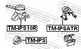 Engine Mounting - TM-IPS FEBEST